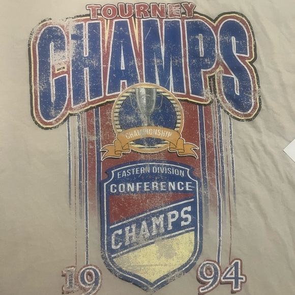 NHL New York Rangers 94 Tourney Champions Tee - Picture 2 of 3